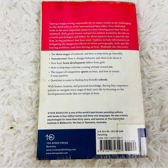 RAISING BOYS third edition why boys are different & how to help them book - Picture 3 of 8